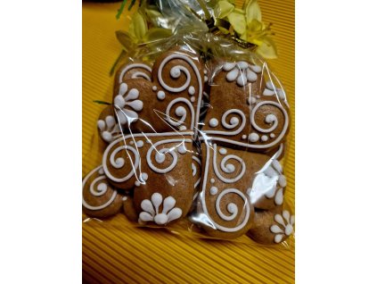 Perníkové srdíčka 10 kusů