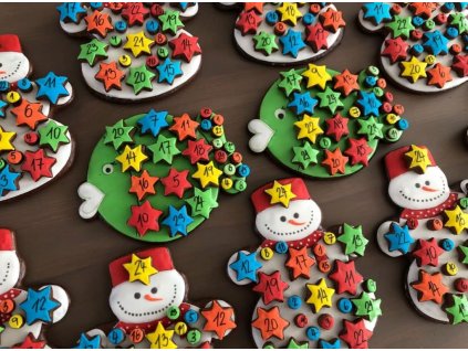 Adventní kalendář - sněhulák