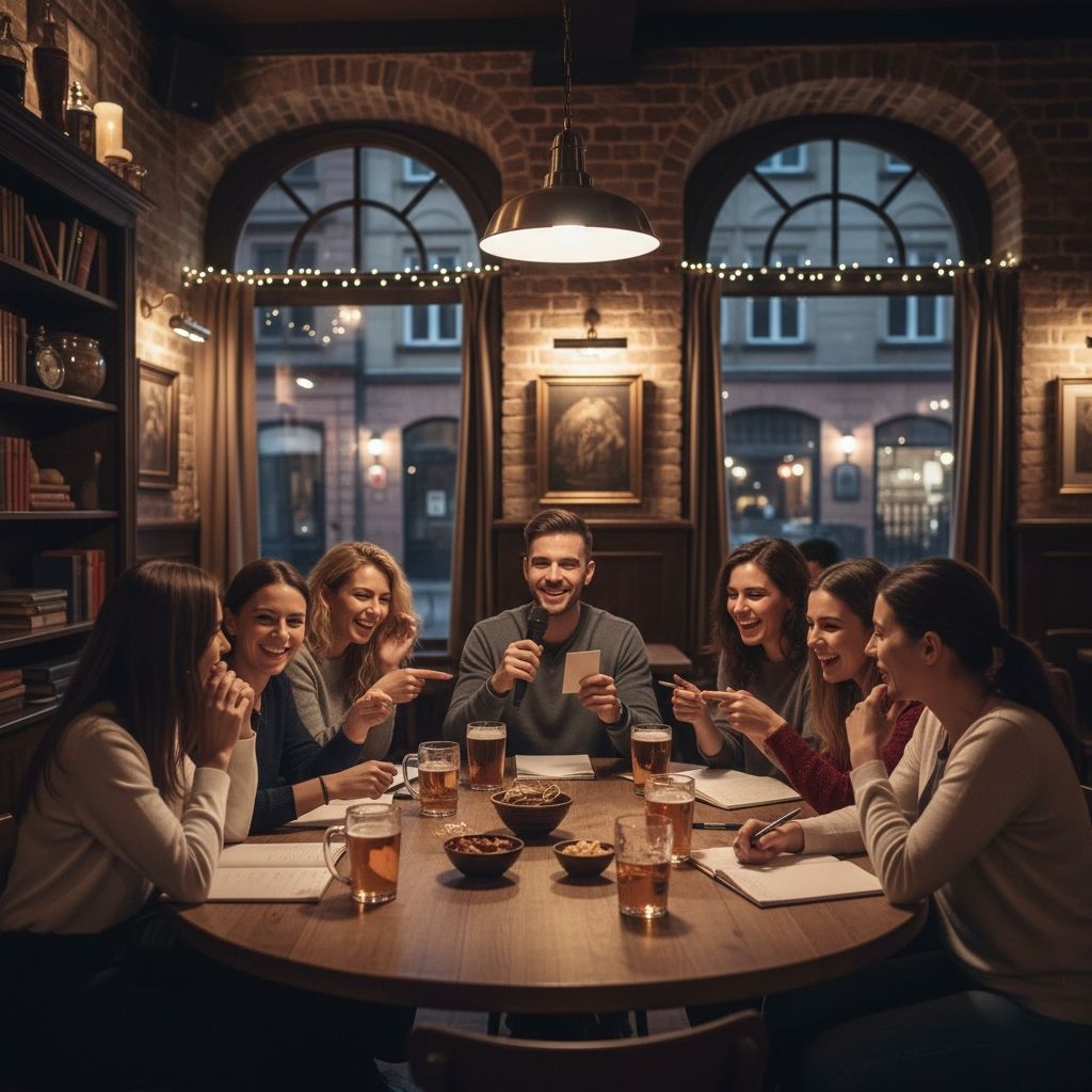 Jak uspořádat legendární hospodský kvíz: Kompletní návod od přípravy po vtipné ceny.