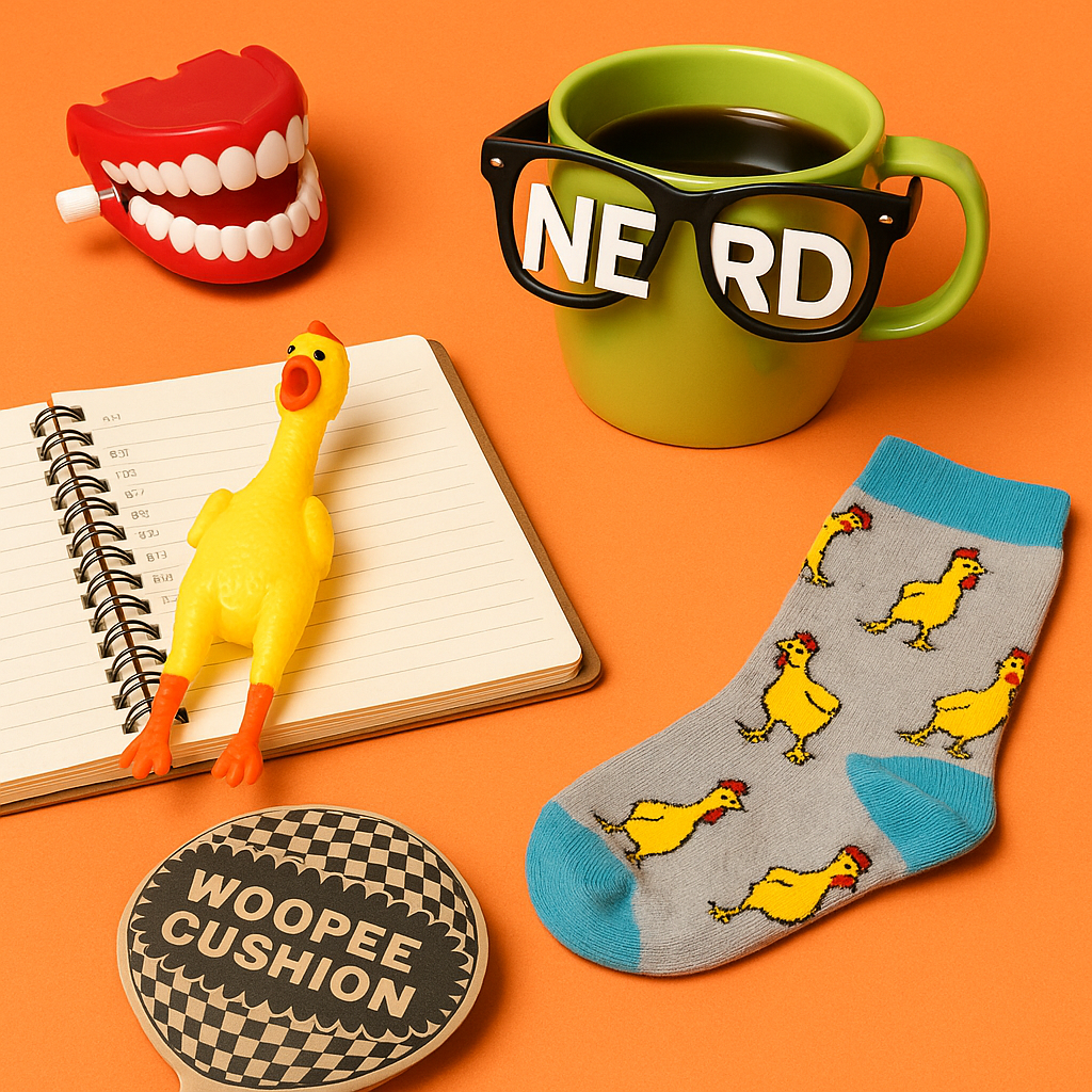 Vtipné dárky: Inspirace, která pobaví každého