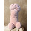 mega pero plysovy penis 90cm ruzove