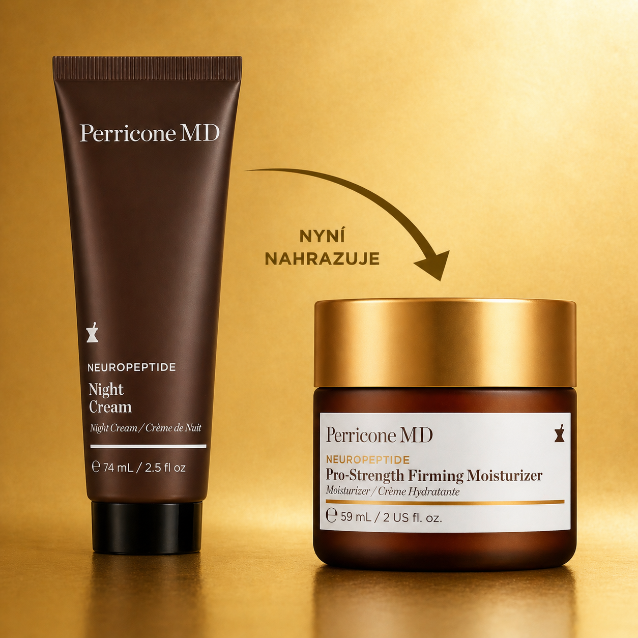 Neuropeptide Night Cream končí? Náhrada je inovovaný Neuropeptide Zpevňující hydratační krém proti vráskám