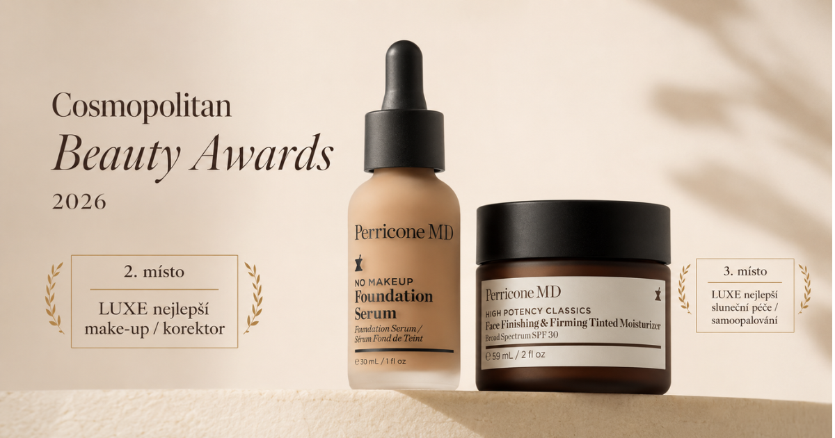 Oceněné produkty Perricone MD v Cosmopolitan Beauty Awards 2026