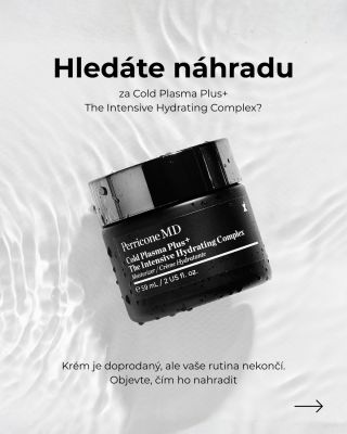 Konec jedné éry, začátek další. Cold Plasma Plus+ The Intensive Hydrating Complex se doprodal, ale Perricone MD přichází s...