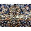 hedvábný perský koberec TABRIZ, 2m×3m modrý/různobarevný výška 6mm
