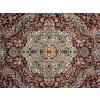 hedvábný perský koberec TABRIZ, 2m×3m červený/různobarevný výška 6mm
