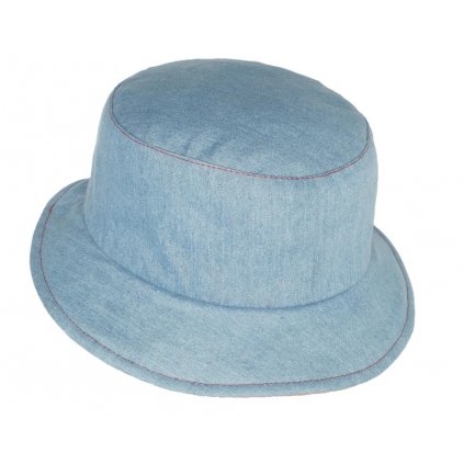 Dámský oboustranný džínový klobouk