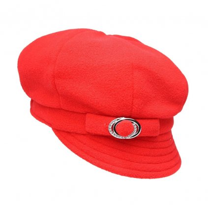 Dámská červená čepice