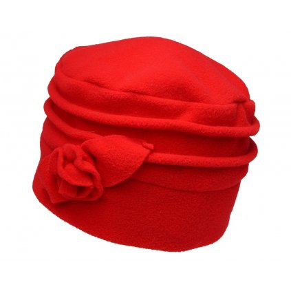 Dámská červená čepice