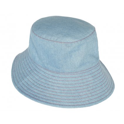 Dámský oboustranný džínový klobouk