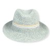 Dámský letní klobouk (Velikost 57, Barva modrá)
