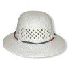 Dámský letní klobouk (Velikost uni, Barva bílá)