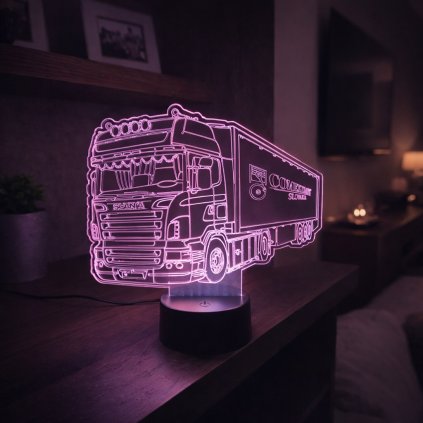 3D lampa kamion