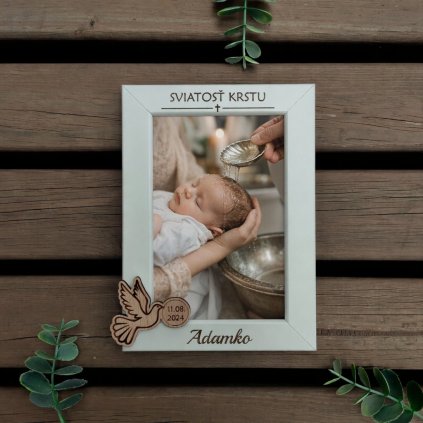 Fotorámik na krst