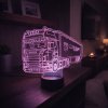 3D lampa kamion