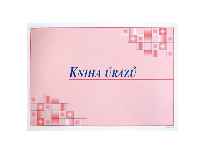 kniha úrazů