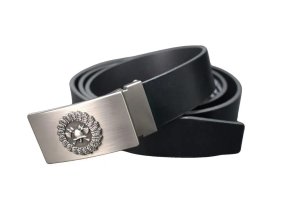 opasek kožený hasici lipové listí