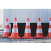 Dopravní kužel reflexní PVC Signum 1
