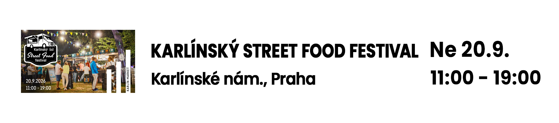 KARLÍNSKÝ STREET FOOD FESTIVAL