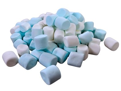 Marshmallow mini modro bílé 1 kg 2