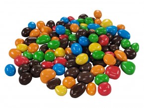 Arašídy v barevné čokoládě 1 kg