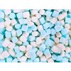 Marshmallow mini modro bílé 1 kg