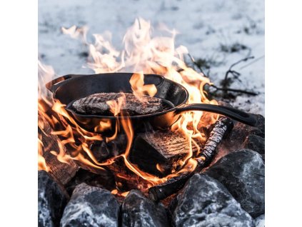 Grilovací litinová pánev s rukojetí gp30 PETROMAX