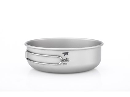 Titanová mísa se skládací rukojetí KEITH