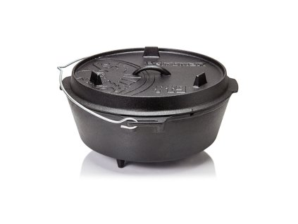 Litinovy kotlik s nozickami ft6 Dutch Oven 5 5 l a79356101 10850
