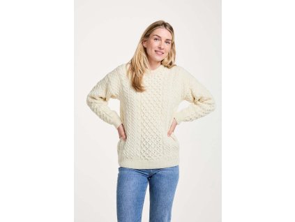 Tradiční Irský svetr Aran - A825/001