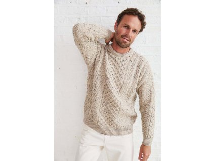 Tradiční Irský svetr Aran - A825/033