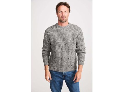 Irský rybářský svetr z donegalské vlny - R892/455