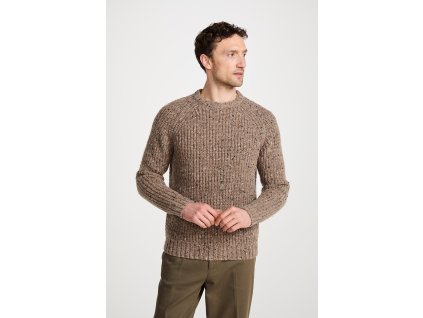 Irský rybářský svetr z donegalské vlny - R892/457