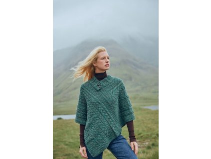 Irské dámské pončo -A200/403