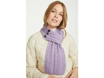 Irská dámská šála s knoflíkovým zapínáním -A196/016