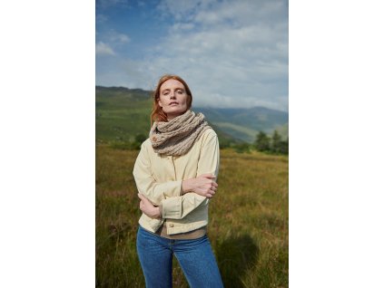 Irská dámská šála s knoflíkovým zapínáním -A518/077