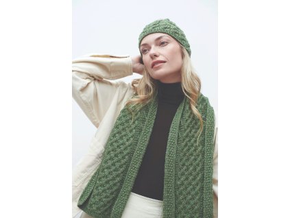 Irská šála z merino vlny - B526/430