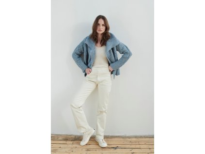 Irský dámský svetr Cardigan - A313 /201