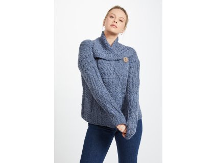 Irský dámský svetr Cardigan - A313 /206