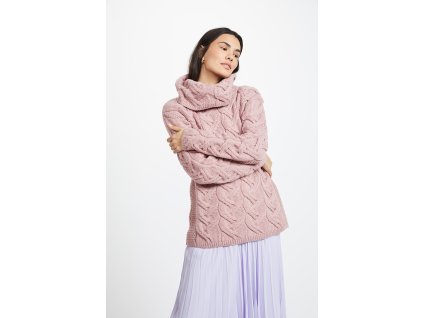 Irský dámský rolákový svetr -B692/402