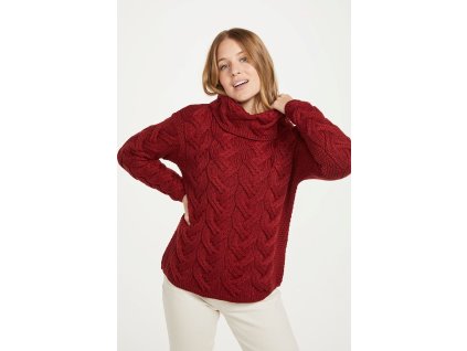 Irský dámský rolákový svetr -B692/959