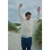 A823 InisheerTraditionalAranSweater Merino Cream 06