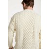 A825 InishbofinTraditionalAranSweater WorstedWool Cream 05 768x