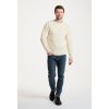 A825 InishbofinTraditionalAranSweater WorstedWool Cream 04
