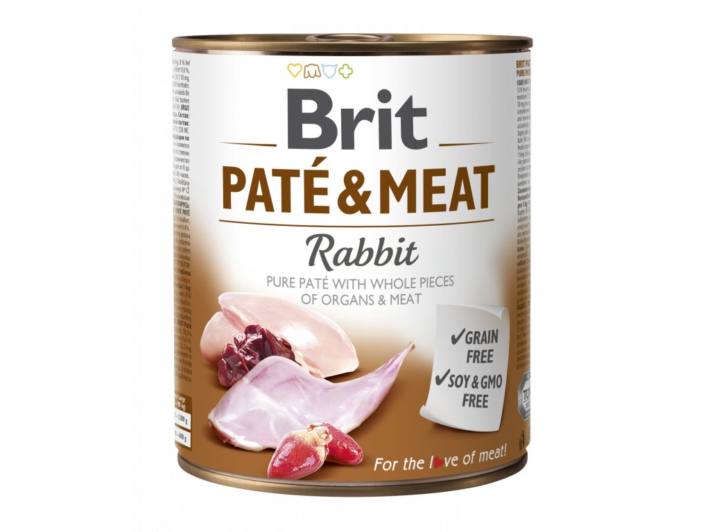 Brit Paté & Meat Rabbit 800 g
