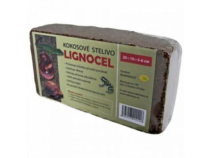 Lignocel kostka - kokosové vlákno