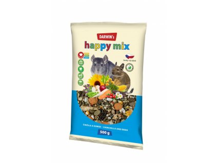 DARWIN's - NEW činčila & osmák HAPPY mix 500 g