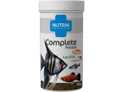 NUTRIN  Aquarium - COMPLETE PELLETS 110g (250ml) - Kompletní krmivo pro všechny druhy akvarijních ryb