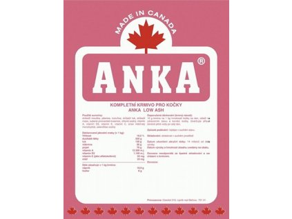 Anka Cat Low Ash 20 kg