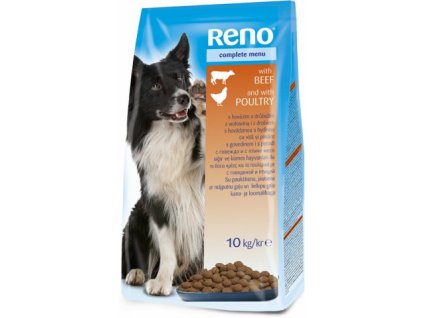 RENO Dog hovězí & drůbeží 10 kg